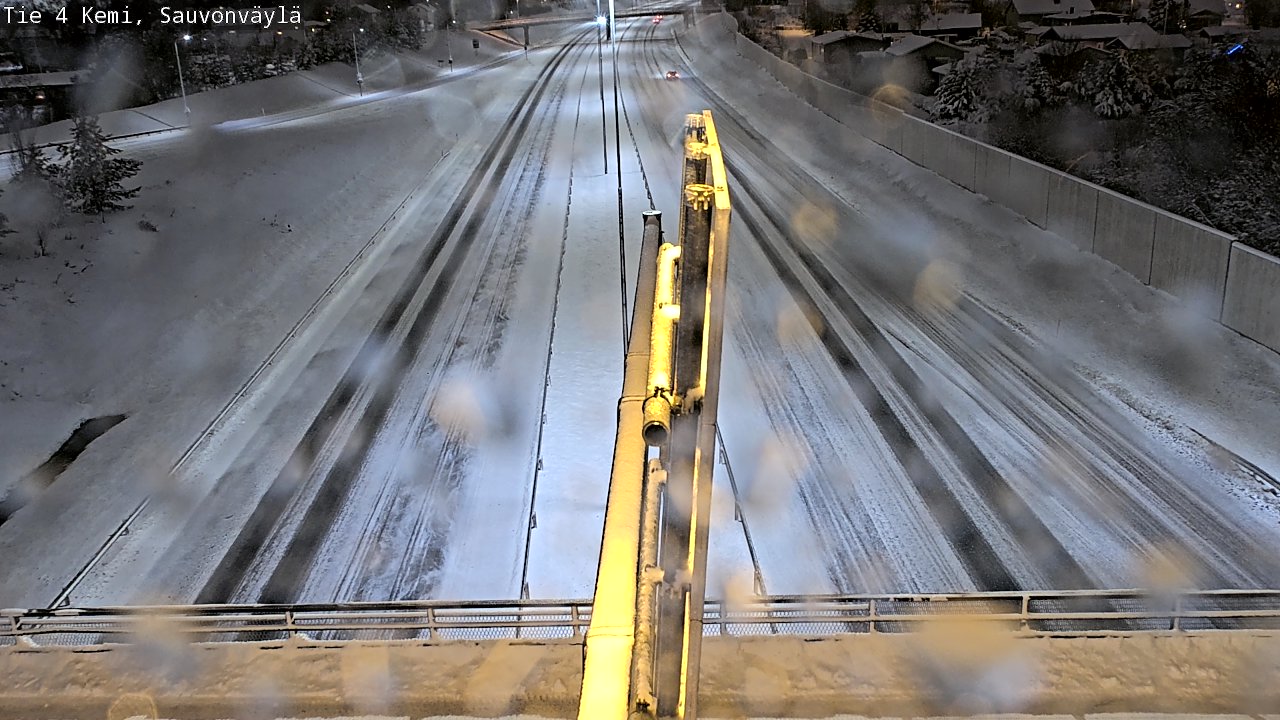 Kelikamerat Kuva Tie 4 Kemi, Sauvonväylä, Kemi, Lappi