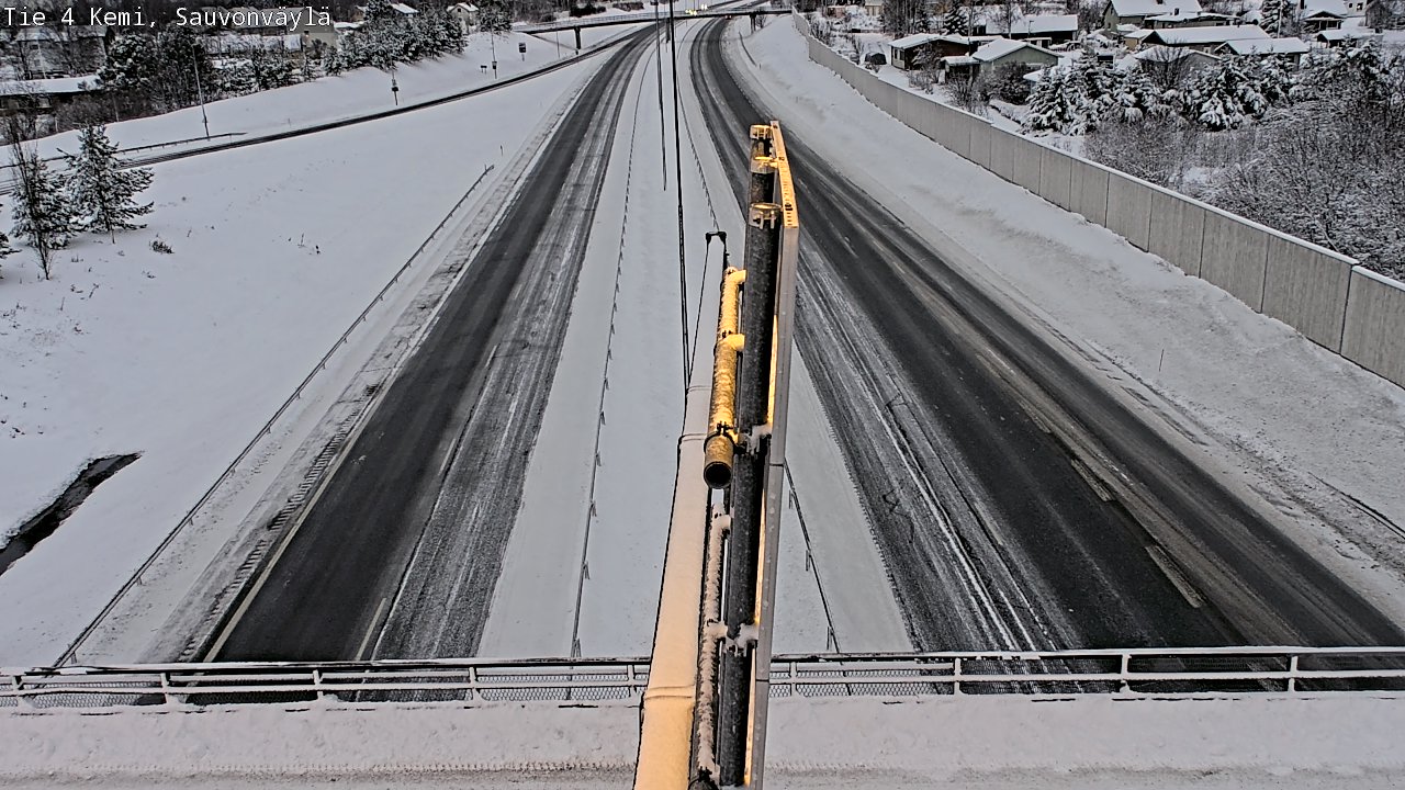 Kelikamerat Kuva Tie 4 Kemi, Sauvonväylä, Kemi, Lappi