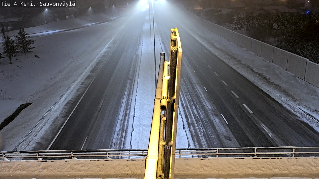 Kelikamerat Kuva Tie 4 Kemi, Sauvonväylä, Kemi, Lappi