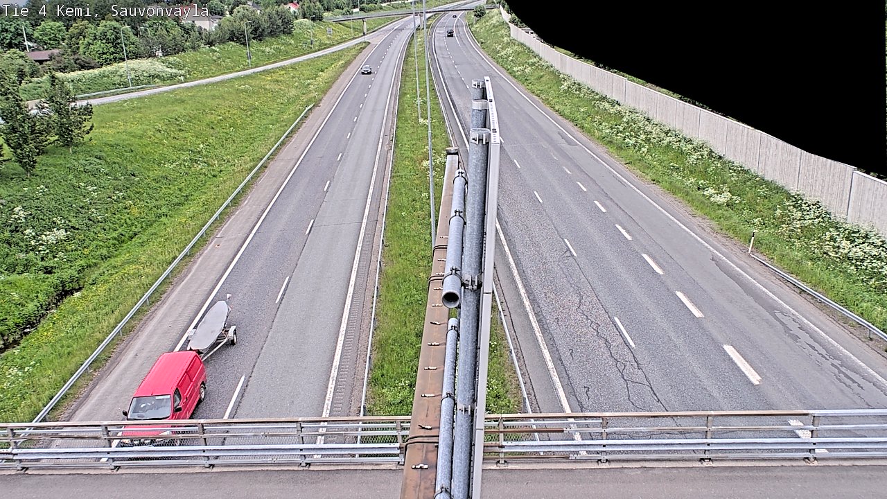 Kelikamerat Kuva Tie 4 Kemi, Sauvonväylä, Kemi, Lappi