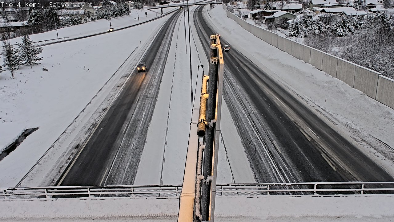 Kelikamerat Kuva Tie 4 Kemi, Sauvonväylä, Kemi, Lappi