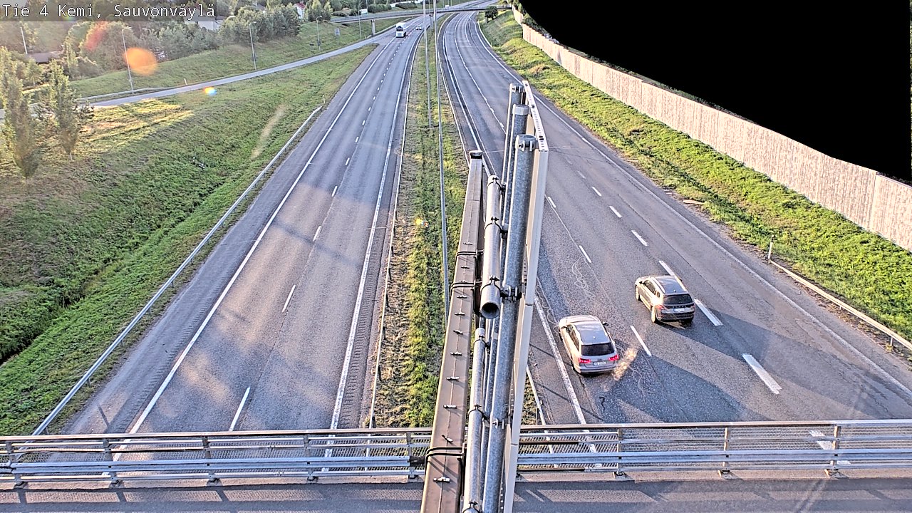 Kelikamerat Kuva Tie 4 Kemi, Sauvonväylä, Kemi, Lappi