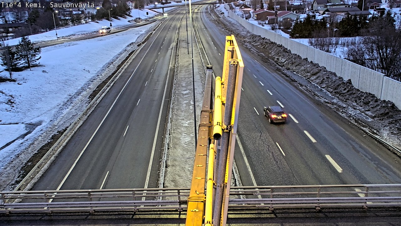 Kelikamerat Kuva Tie 4 Kemi, Sauvonväylä, Kemi, Lappi