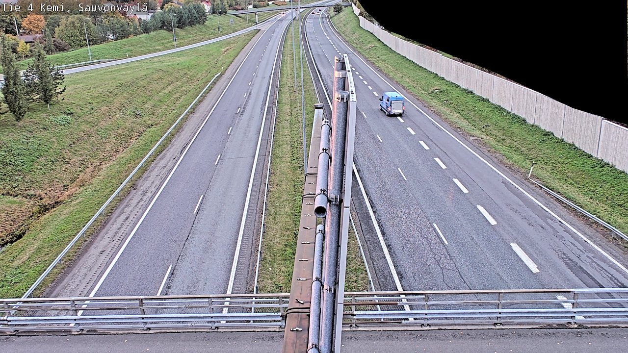 Kelikamerat Kuva Tie 4 Kemi, Sauvonväylä, Kemi, Lappi