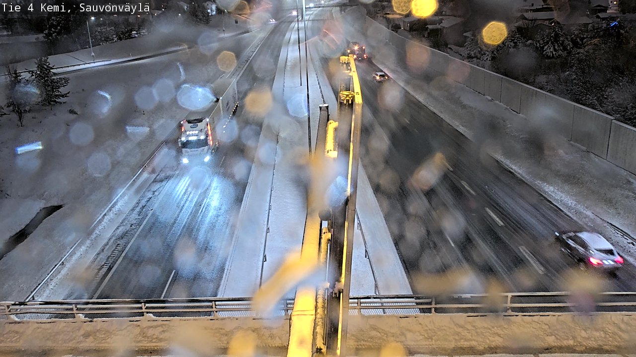 Kelikamerat Kuva Tie 4 Kemi, Sauvonväylä, Kemi, Lappi