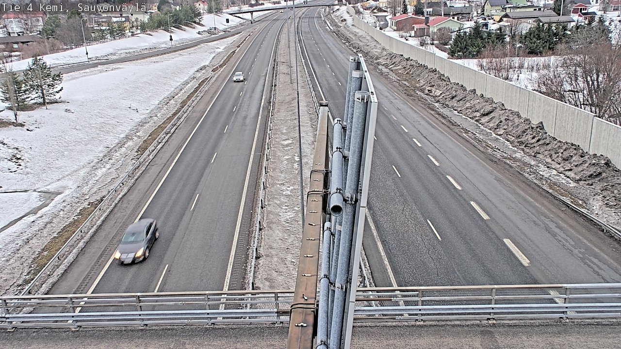 Kelikamerat Kuva Tie 4 Kemi, Sauvonväylä, Kemi, Lappi