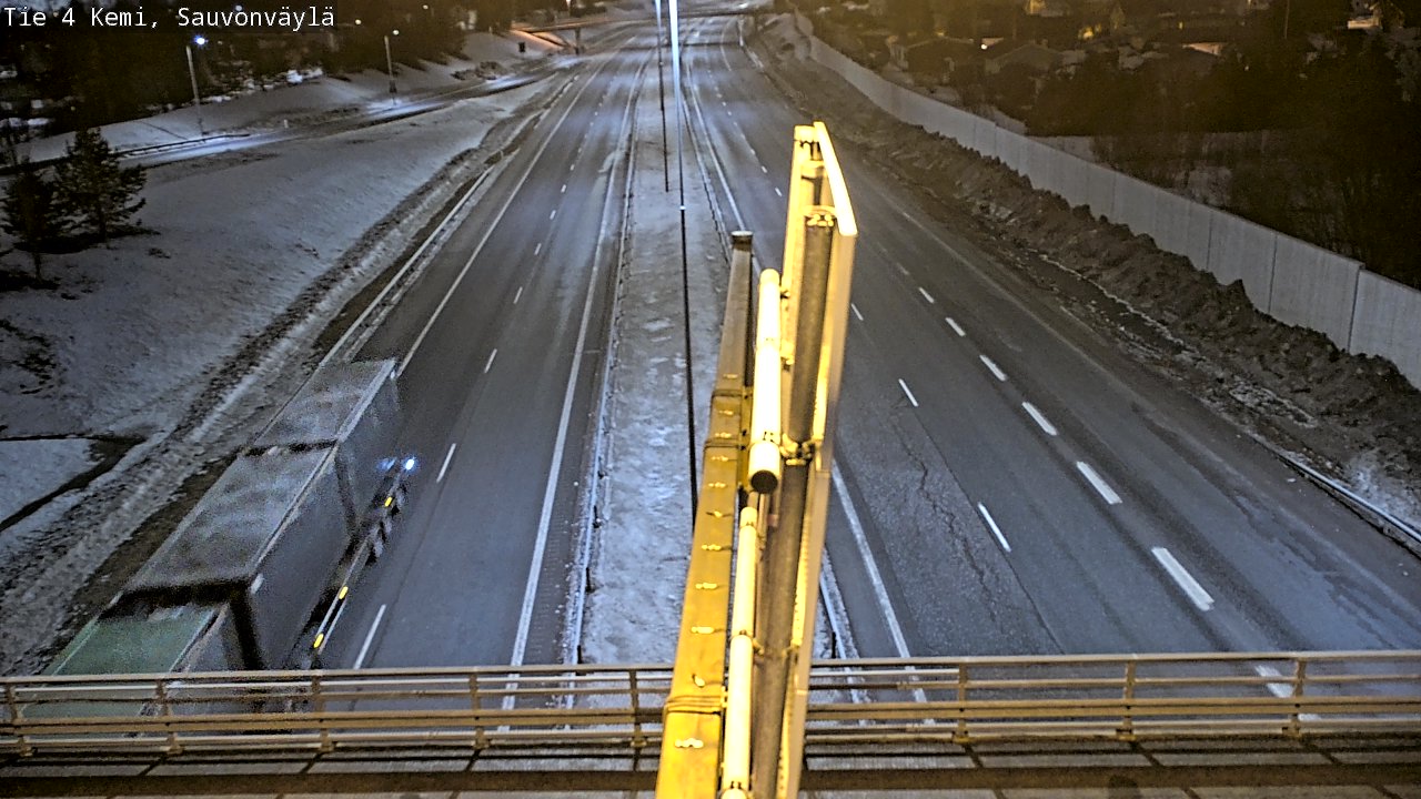 Kelikamerat Kuva Tie 4 Kemi, Sauvonväylä, Kemi, Lappi