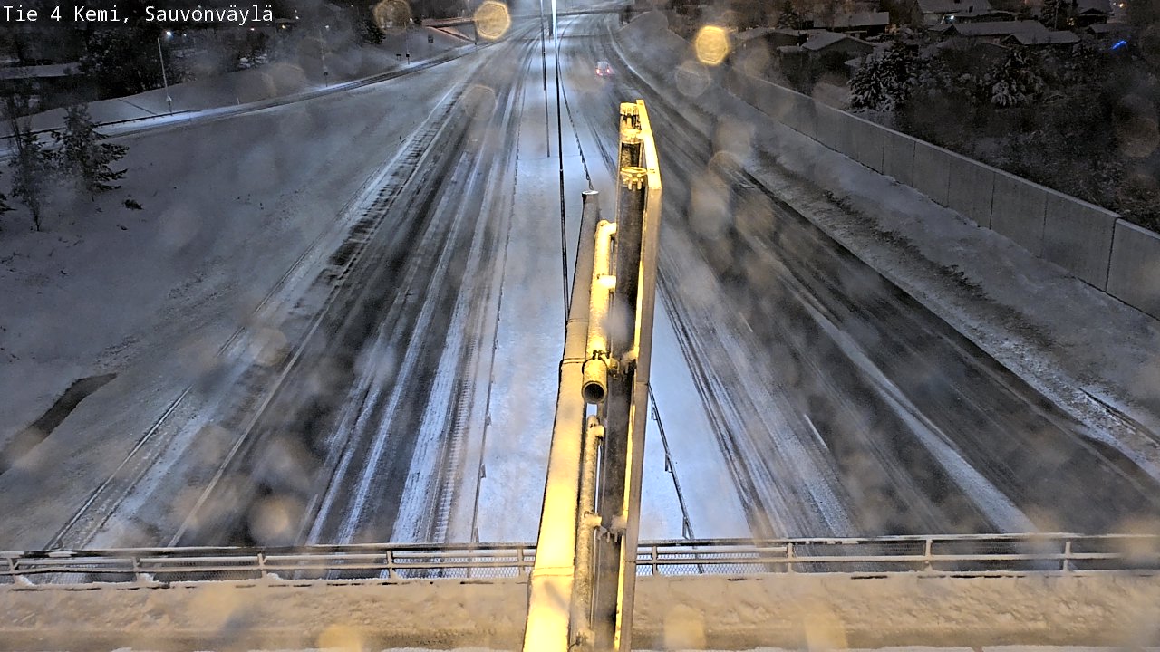 Kelikamerat Kuva Tie 4 Kemi, Sauvonväylä, Kemi, Lappi