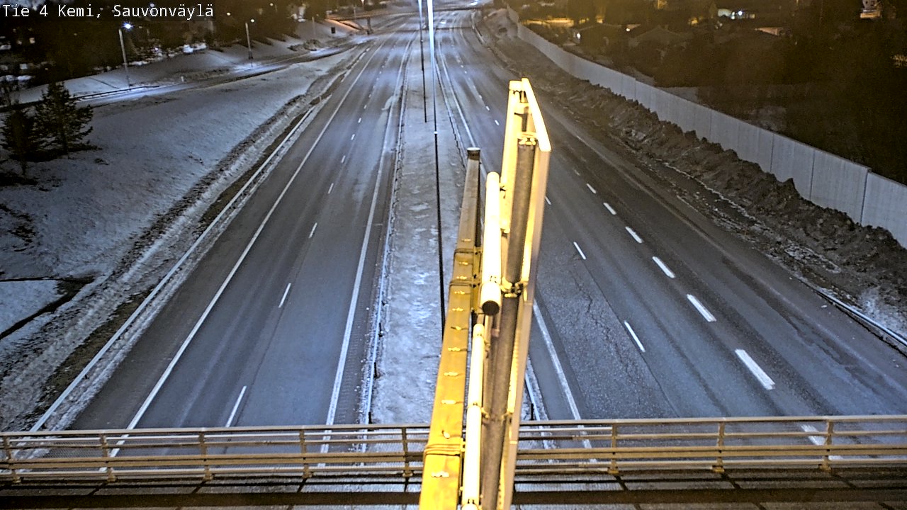 Kelikamerat Kuva Tie 4 Kemi, Sauvonväylä, Kemi, Lappi