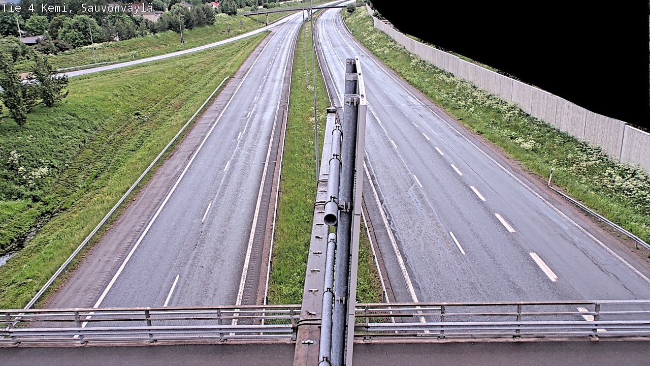 Kelikamerat Kuva Tie 4 Kemi, Sauvonväylä, Kemi, Lappi
