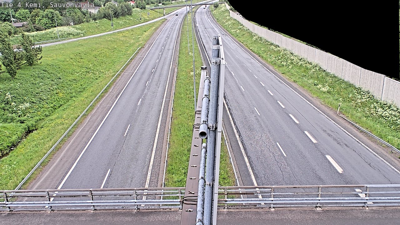 Kelikamerat Kuva Tie 4 Kemi, Sauvonväylä, Kemi, Lappi
