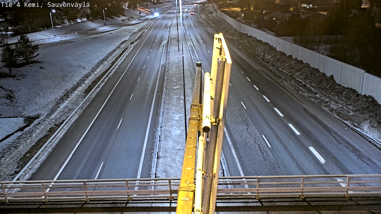 Kelikamerat Kuva Tie 4 Kemi, Sauvonväylä, Kemi, Lappi