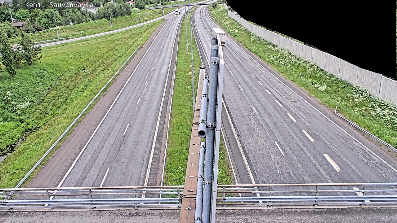 Kelikamerat Kuva Tie 4 Kemi, Sauvonväylä, Kemi, Lappi