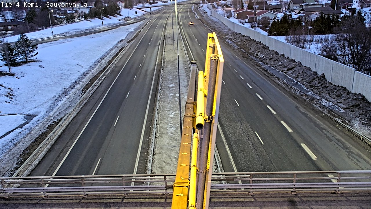 Kelikamerat Kuva Tie 4 Kemi, Sauvonväylä, Kemi, Lappi