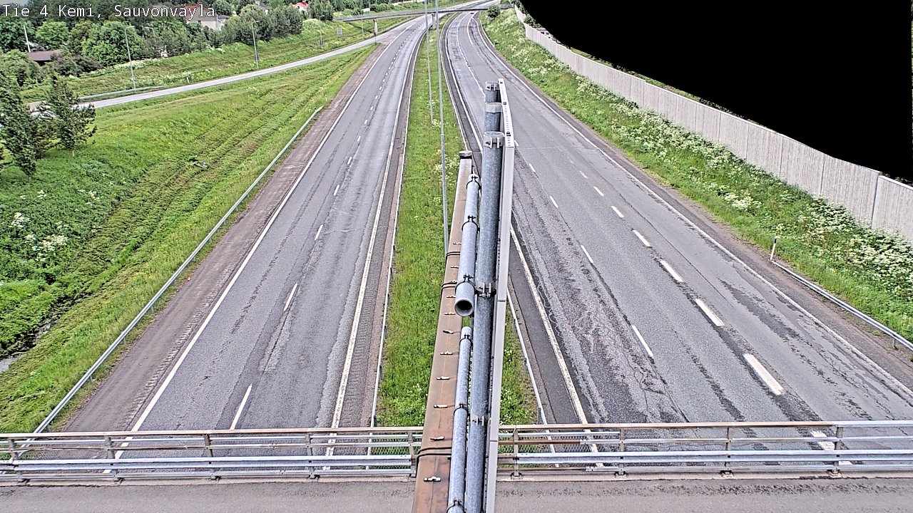 Kelikamerat Kuva Tie 4 Kemi, Sauvonväylä, Kemi, Lappi