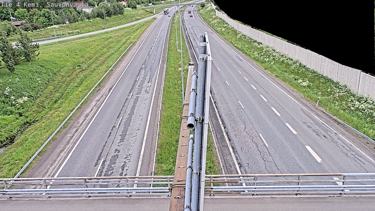 Kelikamerat Kuva Tie 4 Kemi, Sauvonväylä, Kemi, Lappi