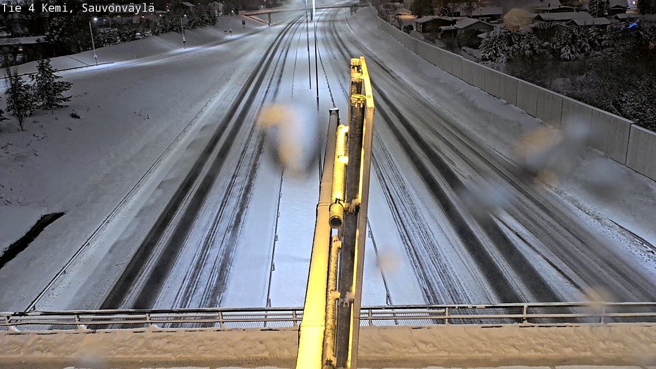 Kelikamerat Kuva Tie 4 Kemi, Sauvonväylä, Kemi, Lappi