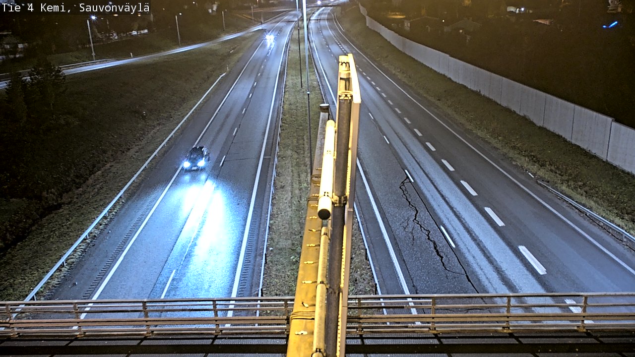 Kelikamerat Kuva Tie 4 Kemi, Sauvonväylä, Kemi, Lappi