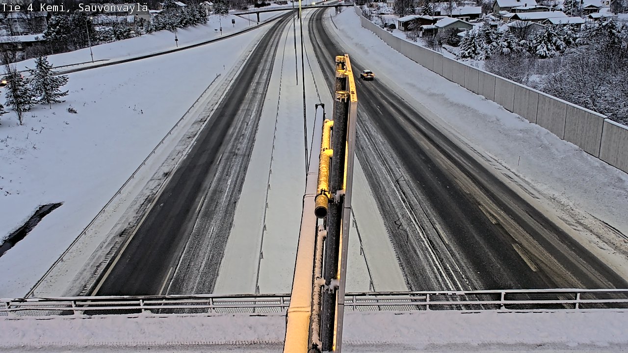 Kelikamerat Kuva Tie 4 Kemi, Sauvonväylä, Kemi, Lappi
