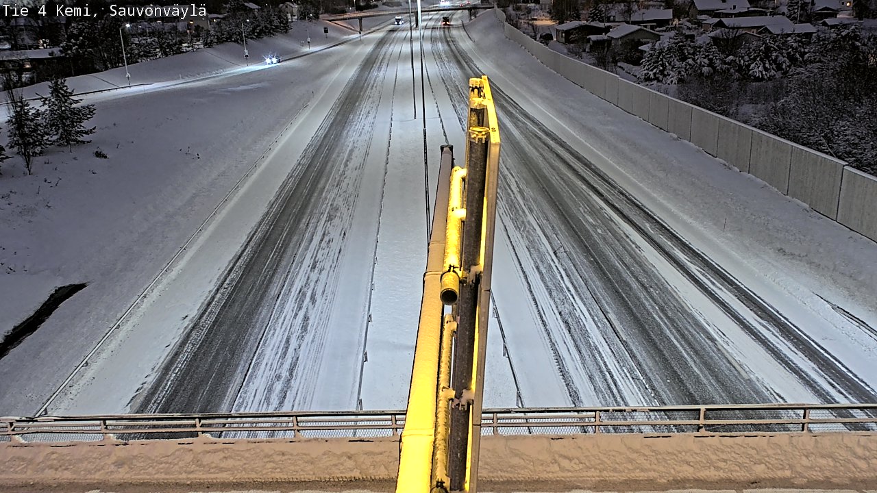 Kelikamerat Kuva Tie 4 Kemi, Sauvonväylä, Kemi, Lappi