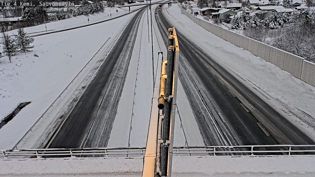 Kelikamerat Kuva Tie 4 Kemi, Sauvonväylä, Kemi, Lappi