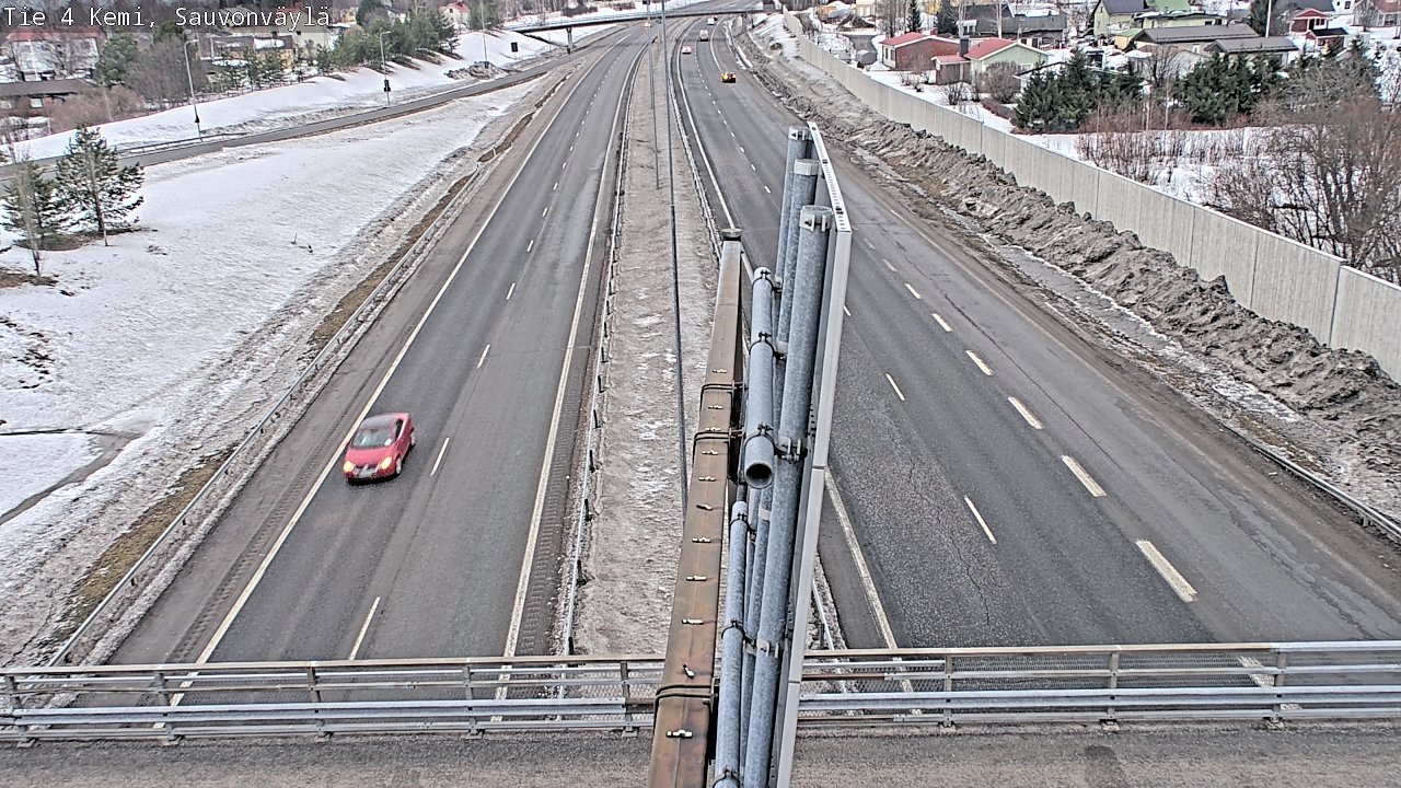 Kelikamerat Kuva Tie 4 Kemi, Sauvonväylä, Kemi, Lappi