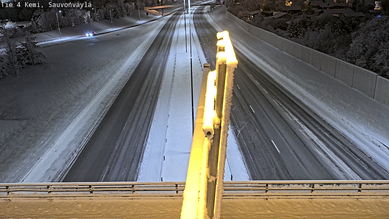 Kelikamerat Kuva Tie 4 Kemi, Sauvonväylä, Kemi, Lappi