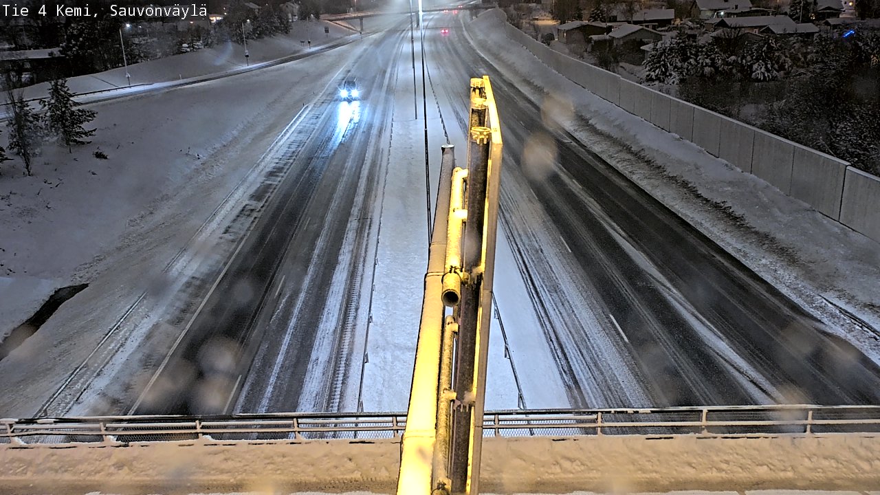 Kelikamerat Kuva Tie 4 Kemi, Sauvonväylä, Kemi, Lappi