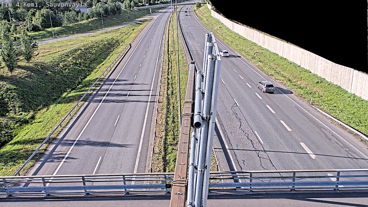 Kelikamerat Kuva Tie 4 Kemi, Sauvonväylä, Kemi, Lappi