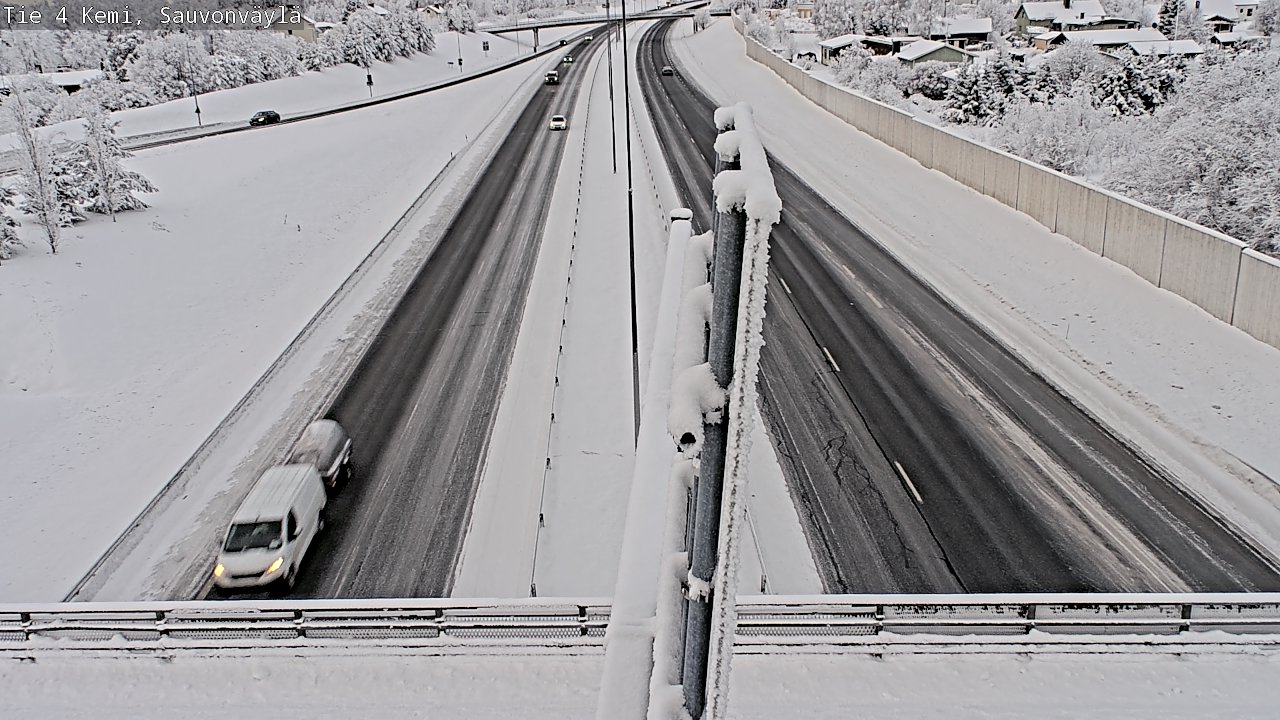 Kelikamerat Kuva Tie 4 Kemi, Sauvonväylä, Kemi, Lappi