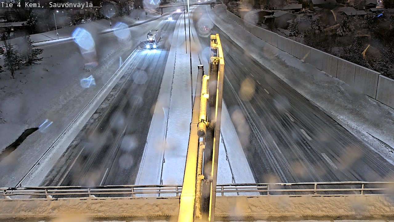 Kelikamerat Kuva Tie 4 Kemi, Sauvonväylä, Kemi, Lappi