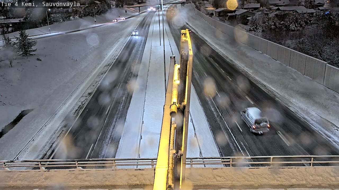 Kelikamerat Kuva Tie 4 Kemi, Sauvonväylä, Kemi, Lappi