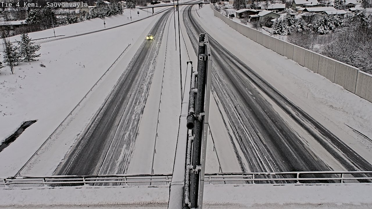 Kelikamerat Kuva Tie 4 Kemi, Sauvonväylä, Kemi, Lappi