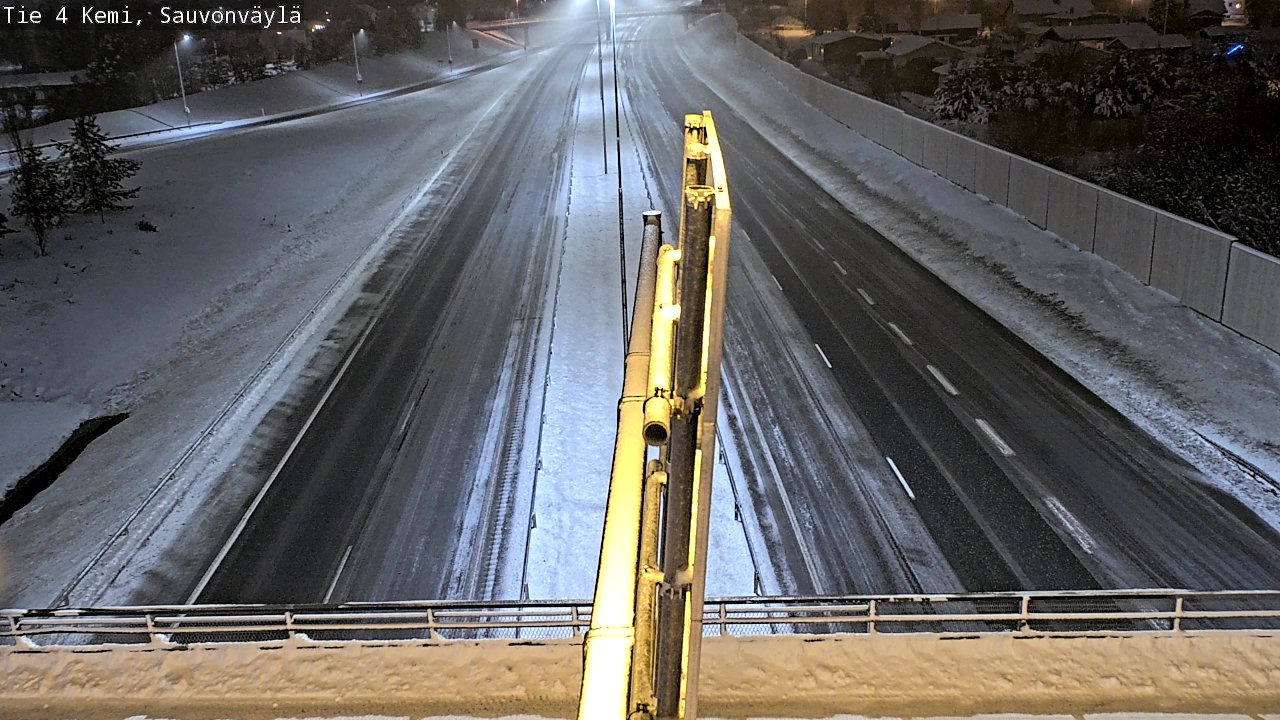 Kelikamerat Kuva Tie 4 Kemi, Sauvonväylä, Kemi, Lappi