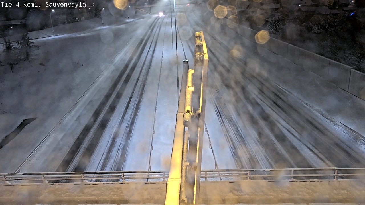 Kelikamerat Kuva Tie 4 Kemi, Sauvonväylä, Kemi, Lappi