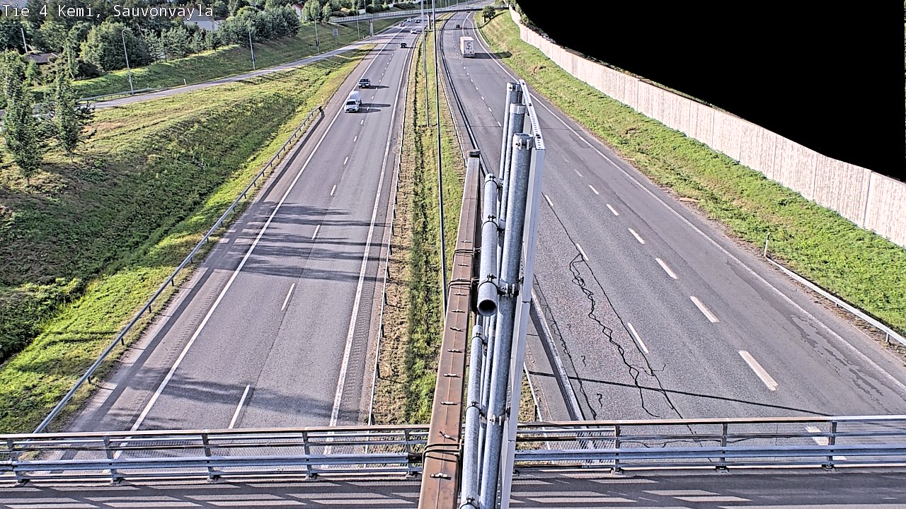 Kelikamerat Kuva Tie 4 Kemi, Sauvonväylä, Kemi, Lappi
