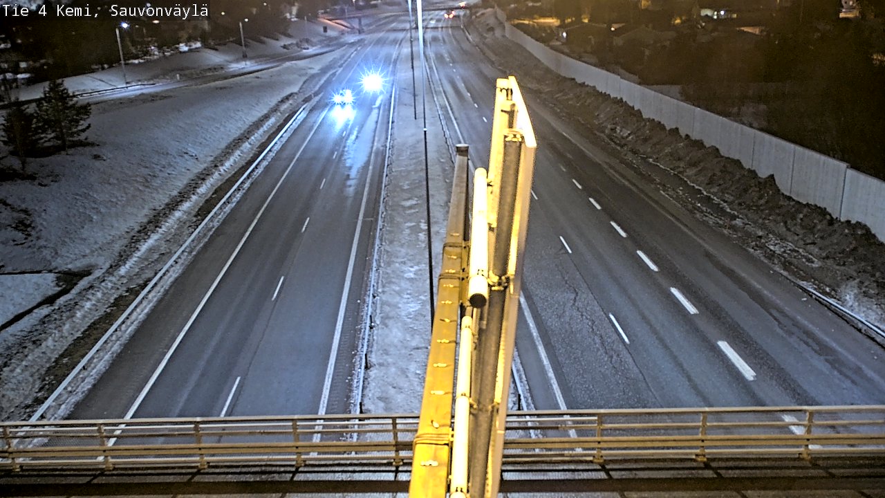 Kelikamerat Kuva Tie 4 Kemi, Sauvonväylä, Kemi, Lappi