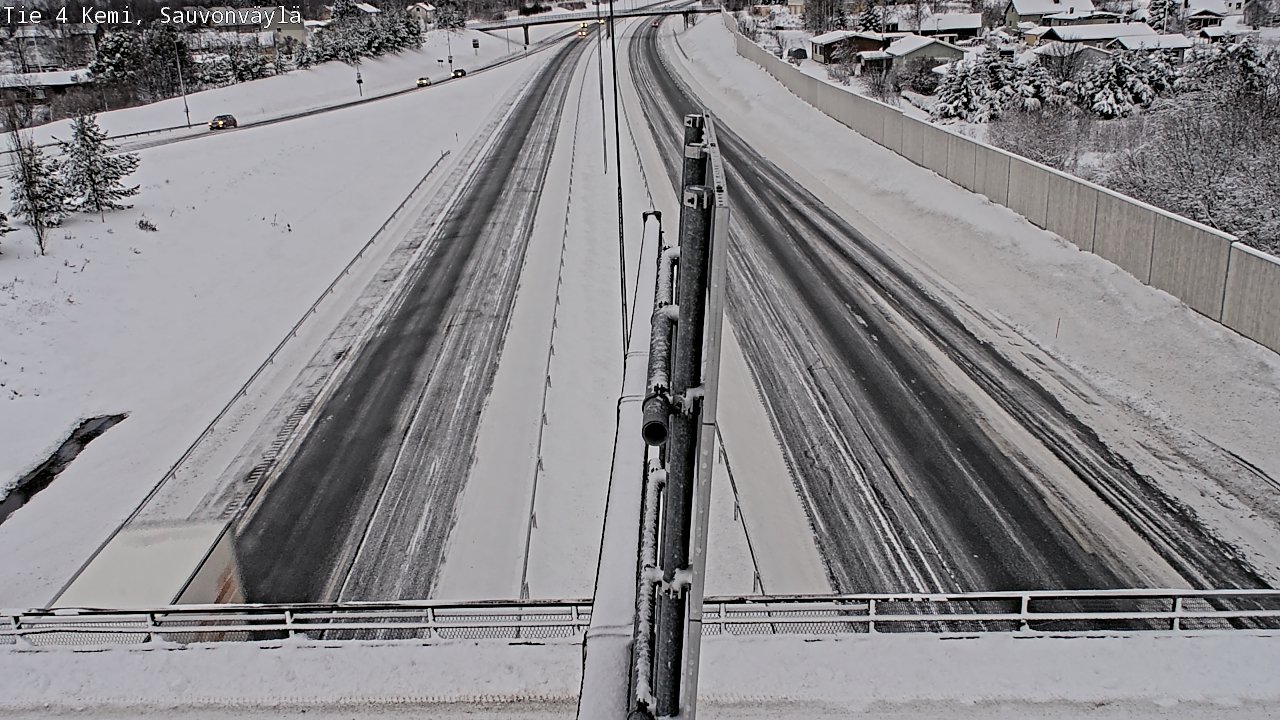 Kelikamerat Kuva Tie 4 Kemi, Sauvonväylä, Kemi, Lappi