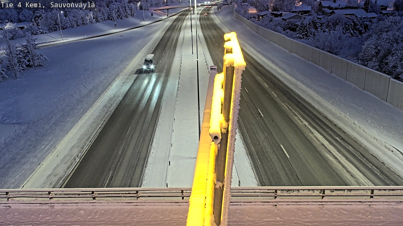 Kelikamerat Kuva Tie 4 Kemi, Sauvonväylä, Kemi, Lappi