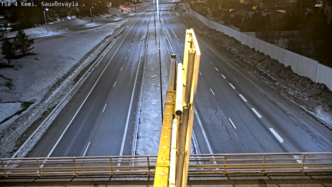 Kelikamerat Kuva Tie 4 Kemi, Sauvonväylä, Kemi, Lappi