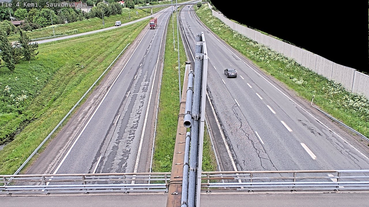 Kelikamerat Kuva Tie 4 Kemi, Sauvonväylä, Kemi, Lappi