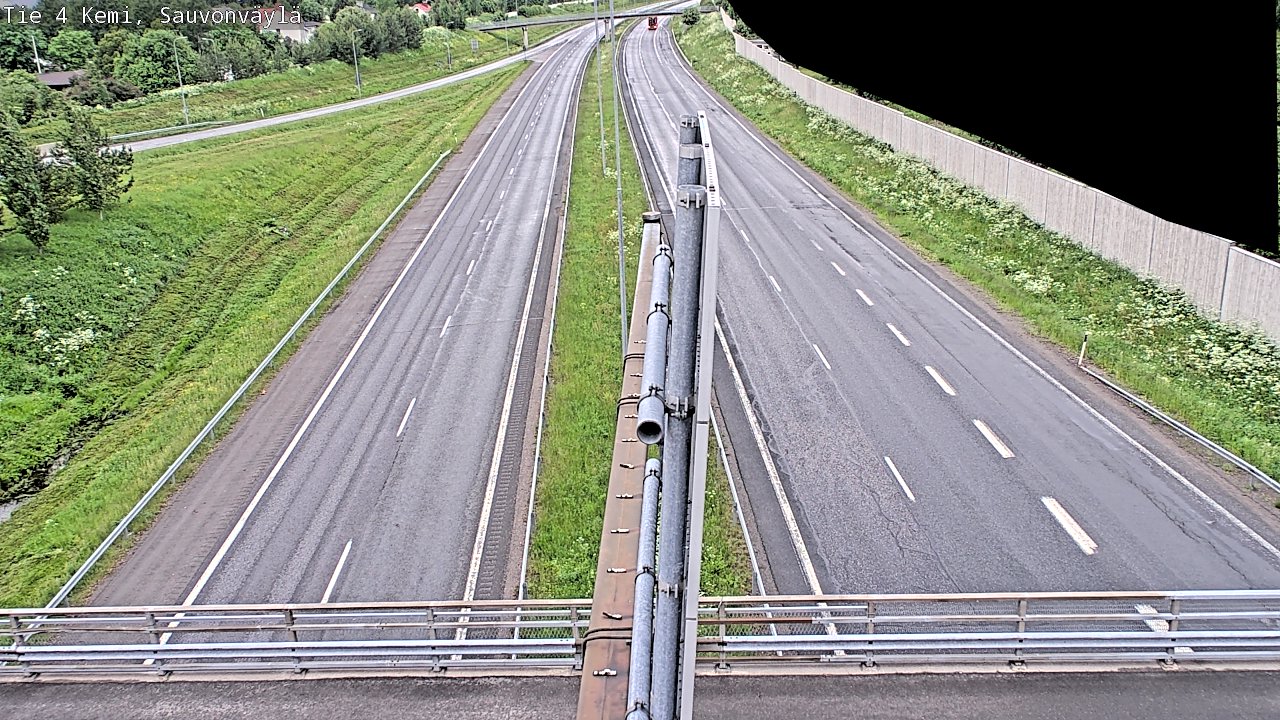 Kelikamerat Kuva Tie 4 Kemi, Sauvonväylä, Kemi, Lappi