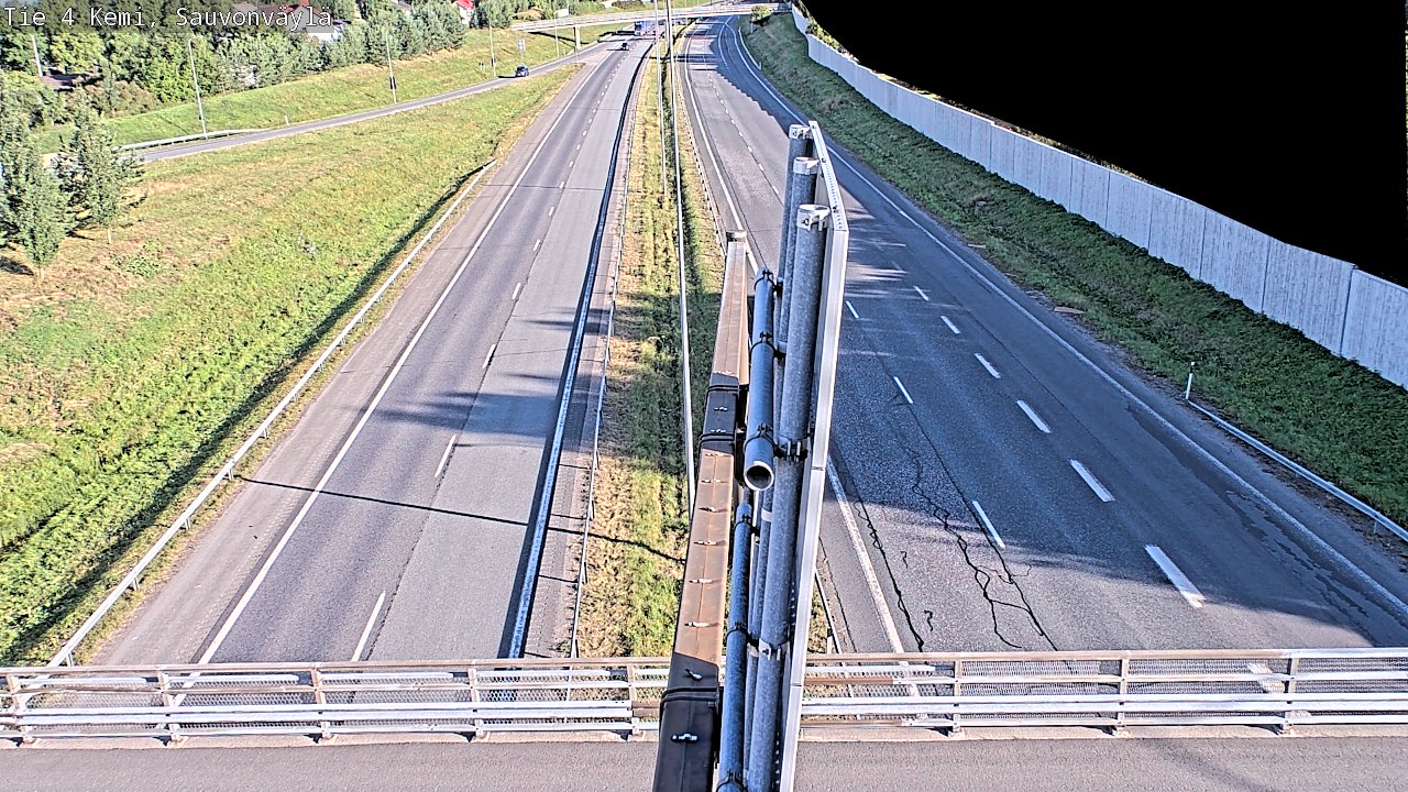 Weather Camera Image Road 4 Kemi, Sauvonväylä, Kemi, Lappi