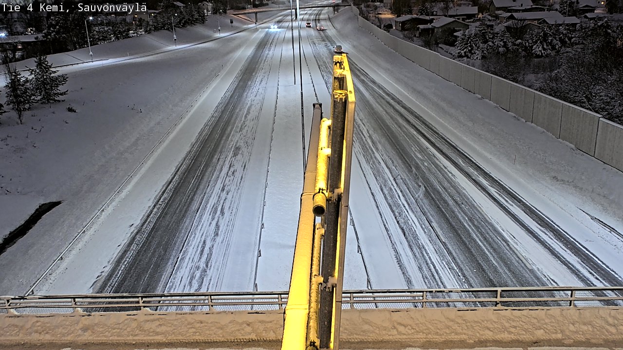 Kelikamerat Kuva Tie 4 Kemi, Sauvonväylä, Kemi, Lappi