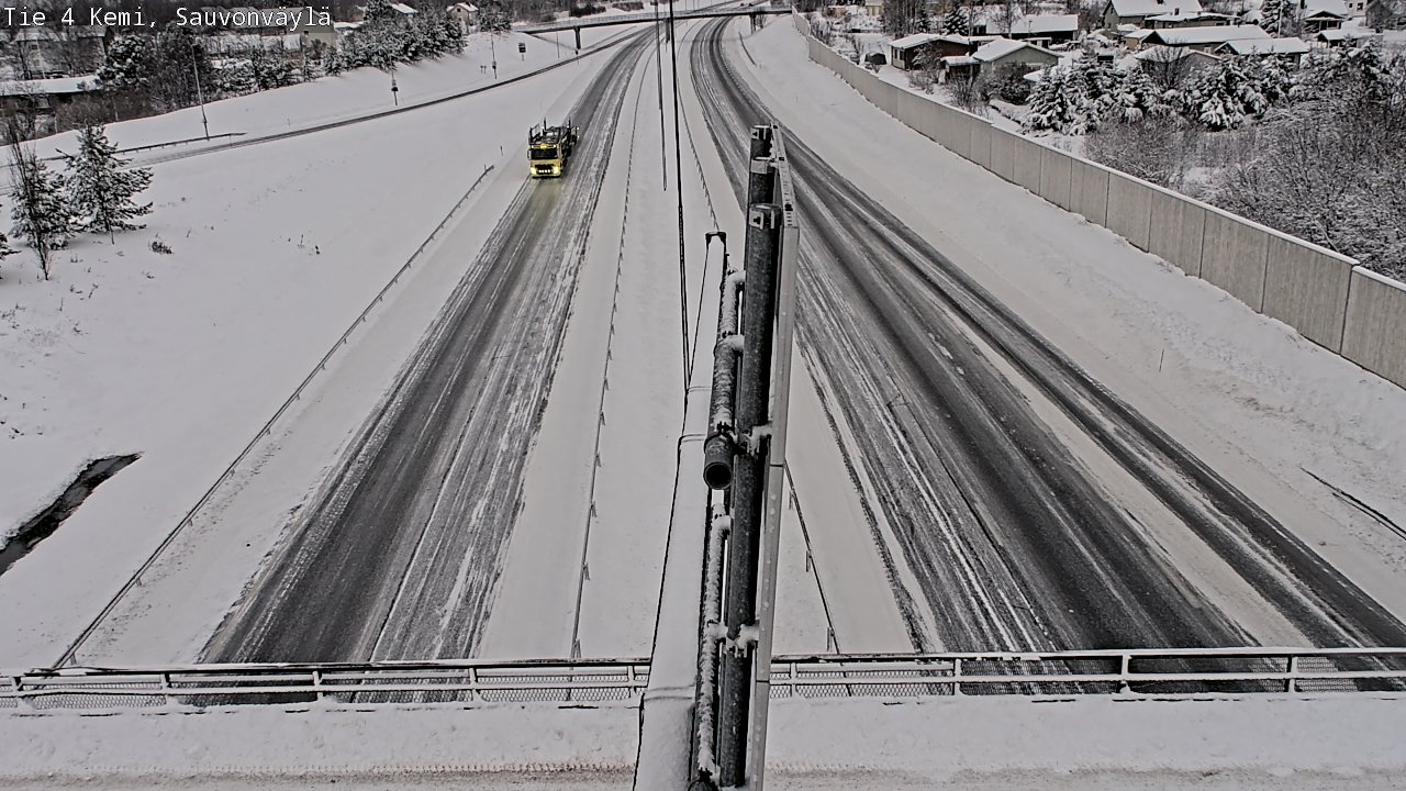 Kelikamerat Kuva Tie 4 Kemi, Sauvonväylä, Kemi, Lappi