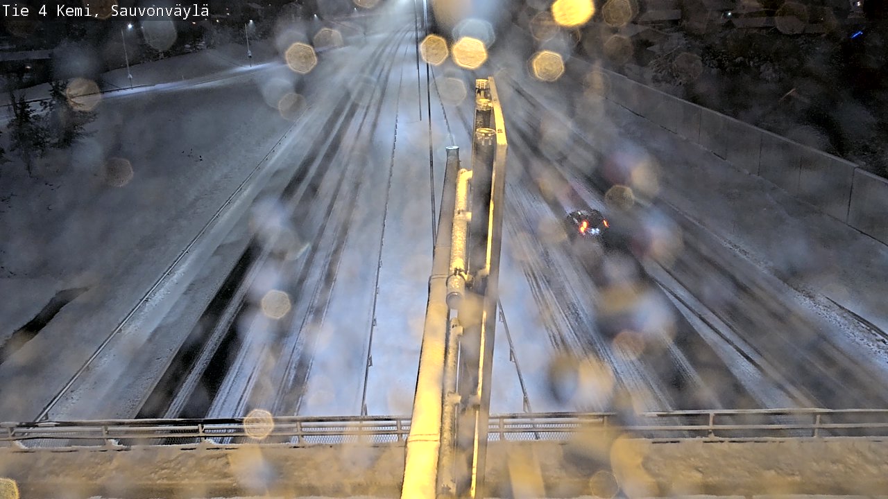 Kelikamerat Kuva Tie 4 Kemi, Sauvonväylä, Kemi, Lappi