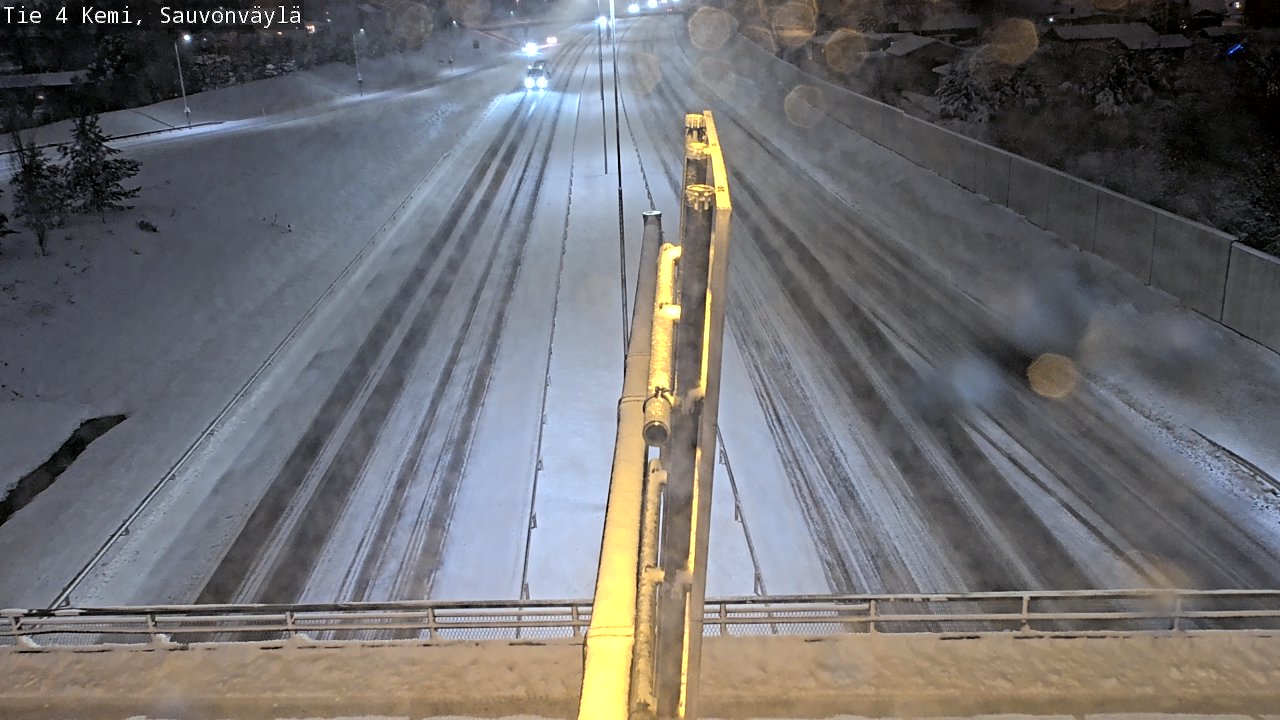 Kelikamerat Kuva Tie 4 Kemi, Sauvonväylä, Kemi, Lappi