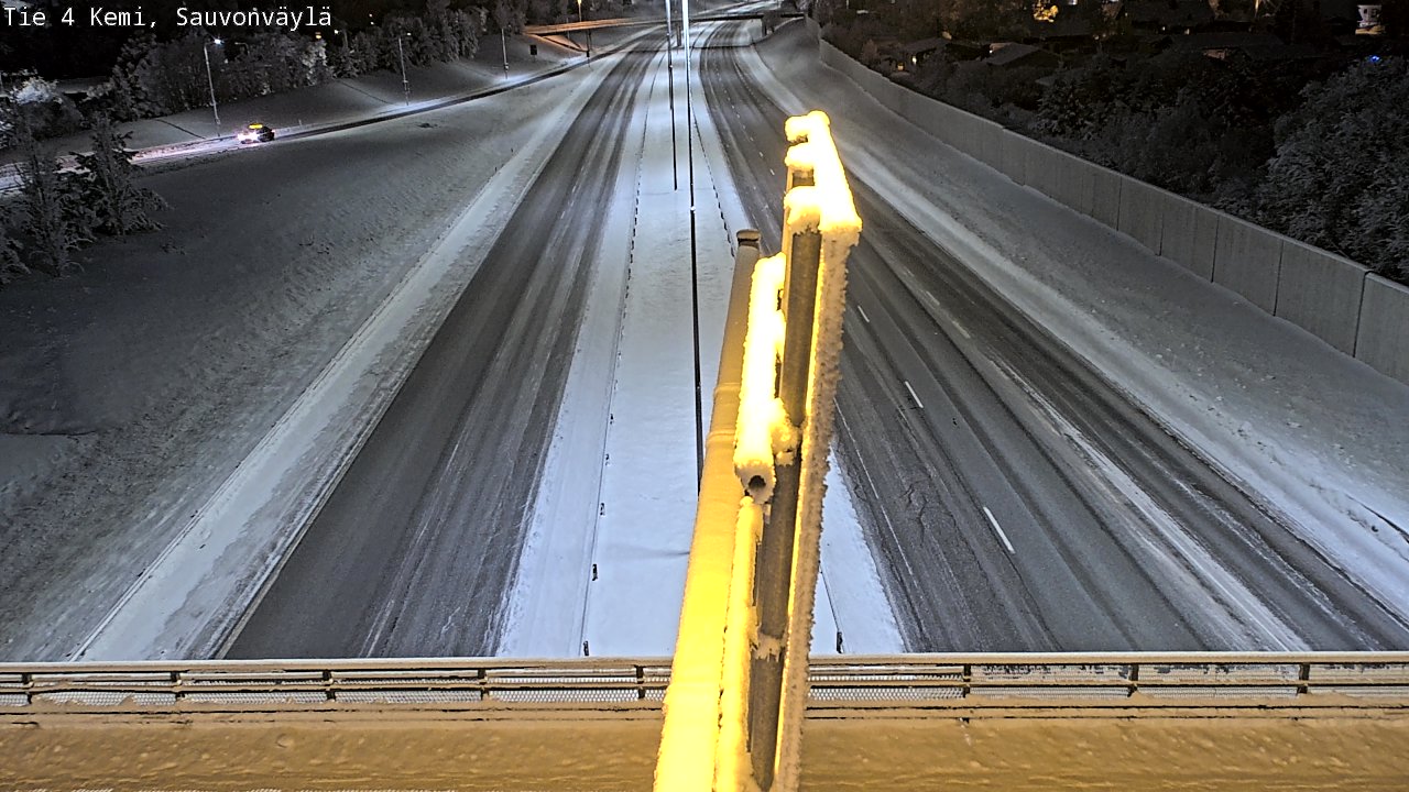 Kelikamerat Kuva Tie 4 Kemi, Sauvonväylä, Kemi, Lappi