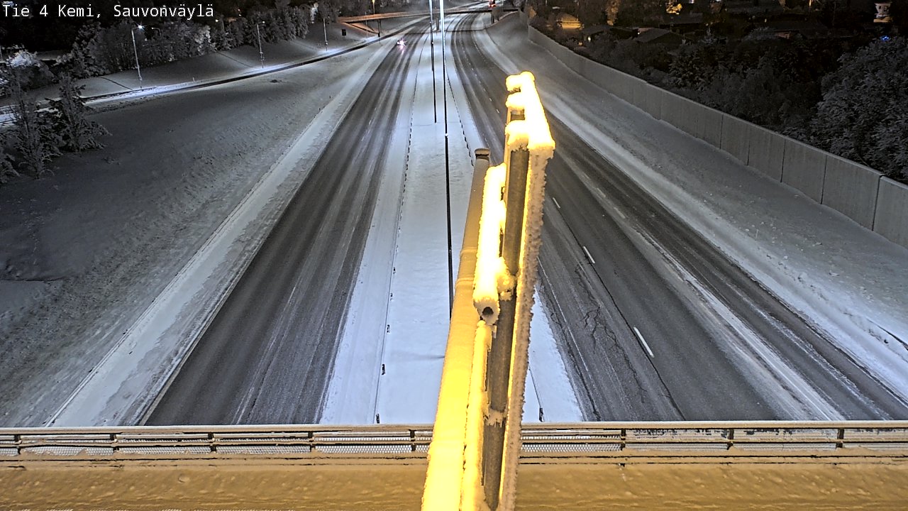 Kelikamerat Kuva Tie 4 Kemi, Sauvonväylä, Kemi, Lappi