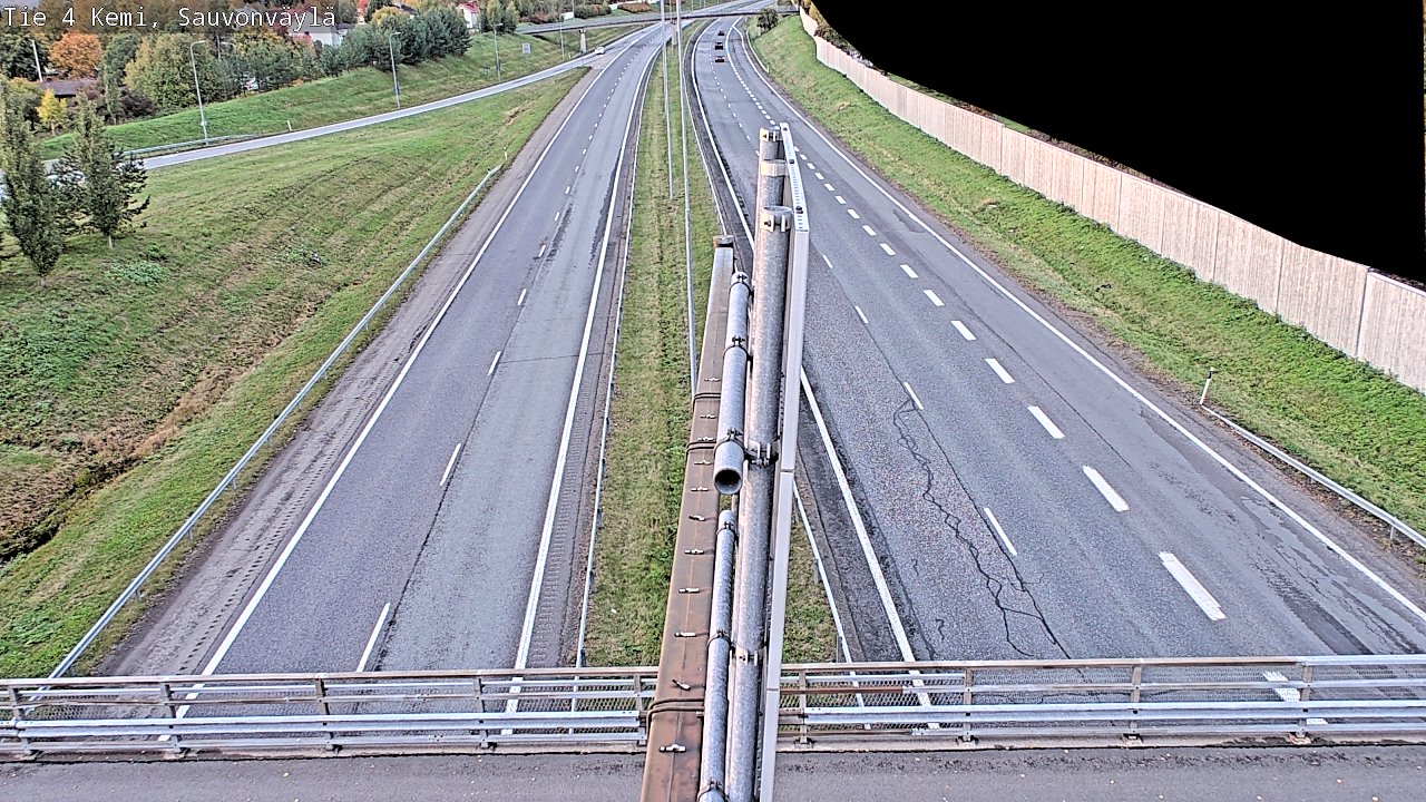 Kelikamerat Kuva Tie 4 Kemi, Sauvonväylä, Kemi, Lappi